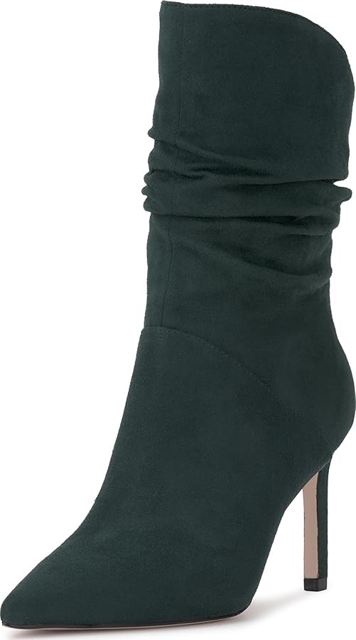 Jessica Simpson Womens Elisti Pull On Stiletto Mid-Calf Boots | Amazon (US)