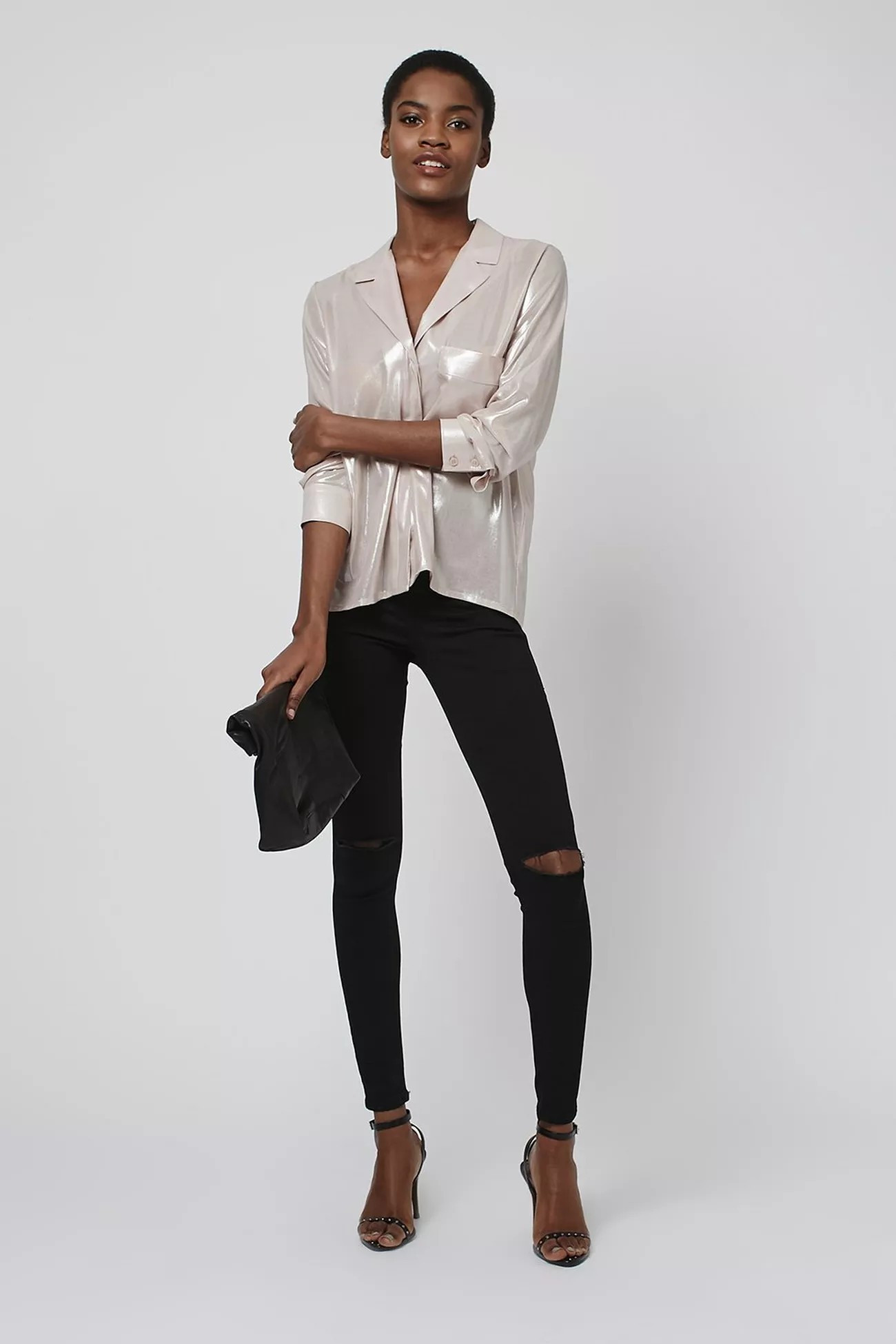 Black Ripped Joni Jeans | Topshop UK