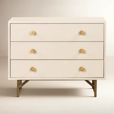 Deux 33 " W 3 - Drawer Dresser | Wayfair North America
