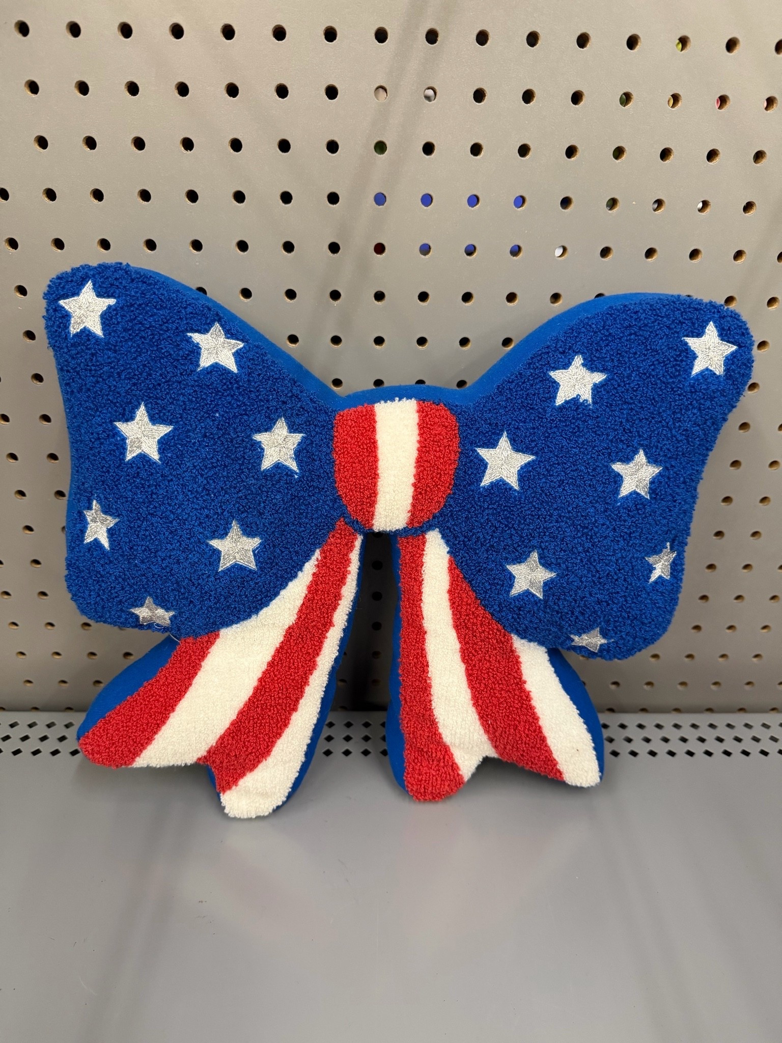Patriotic bow pillow. July fourth. Memorial Day

#LTKSeasonal #LTKHome #LTKSaleAlert