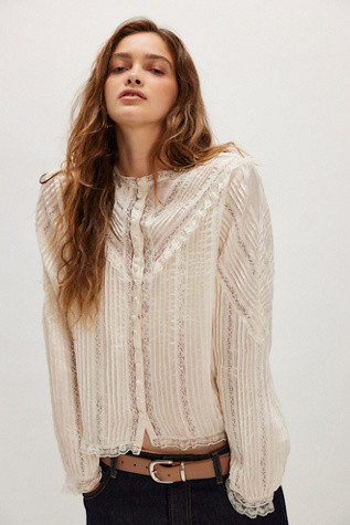 LoveShackFancy Norami Blouse | Free People (Global - UK&FR Excluded)