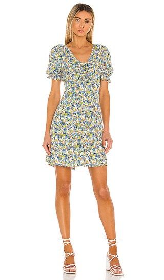 Palma Mini Dress in Vionette Floral Print | Revolve Clothing (Global)