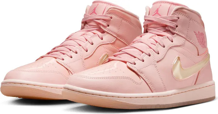 Jordan Air Jordan 1 Mid SE Basketball Sneaker (Women) | Nordstrom | Nordstrom