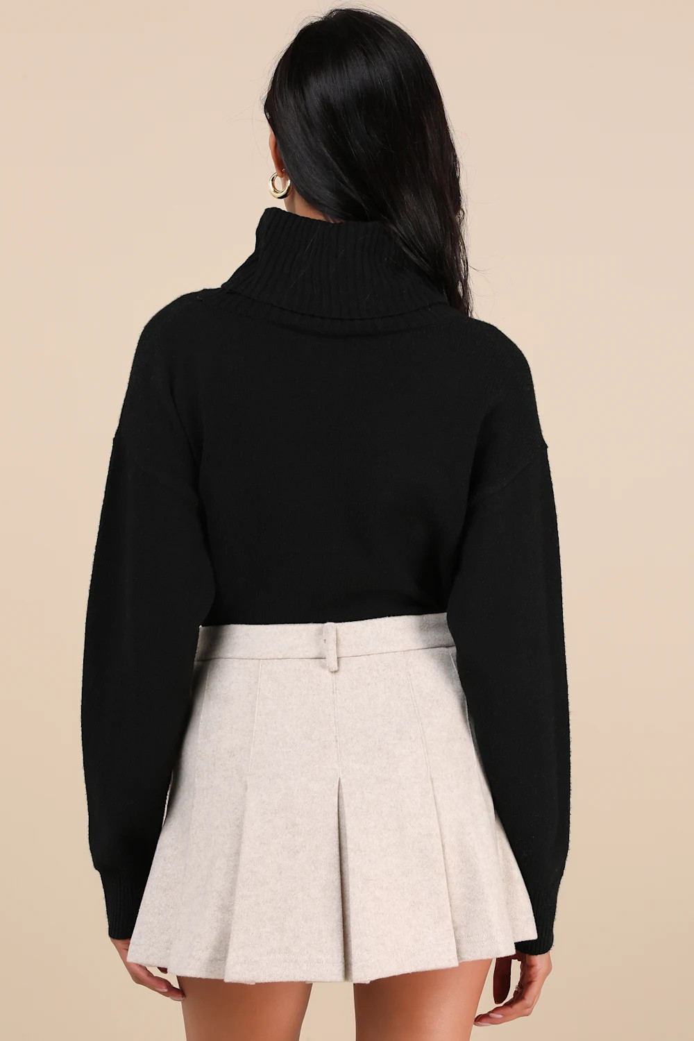 Charmed Crush Heather Beige Pleated Mini Skirt
            Lulus
        $49 $39Returns eligible ... | Lulus