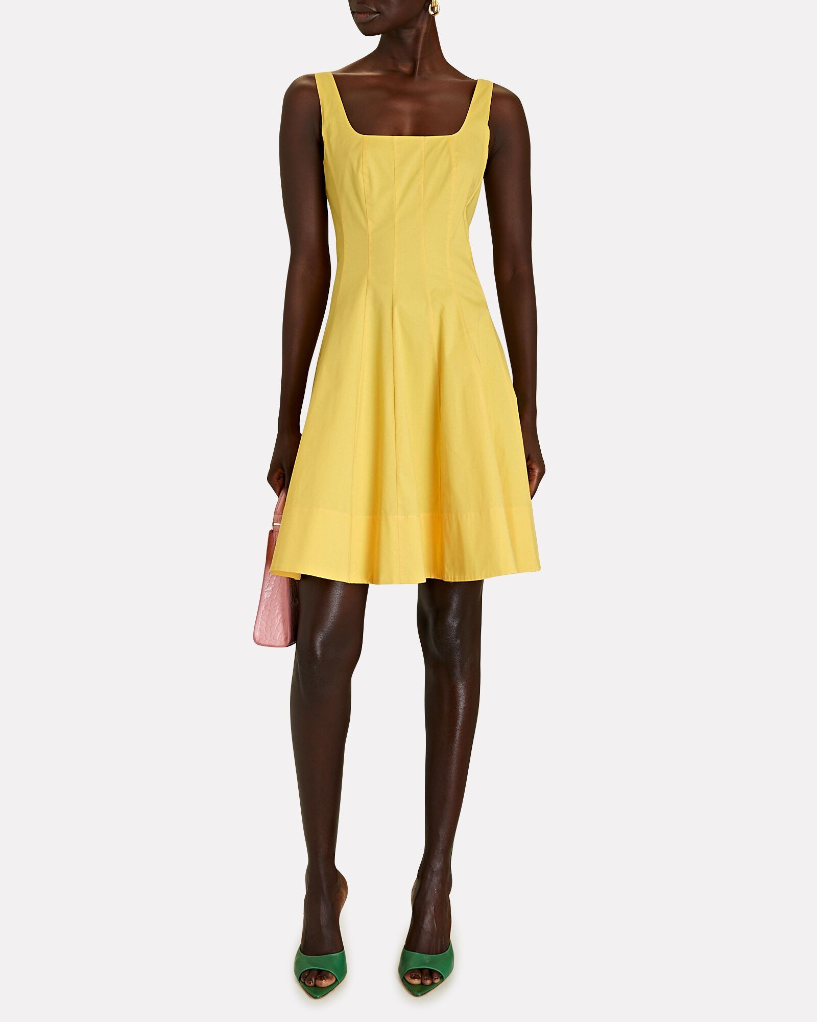 Wells Poplin Mini Dress | INTERMIX