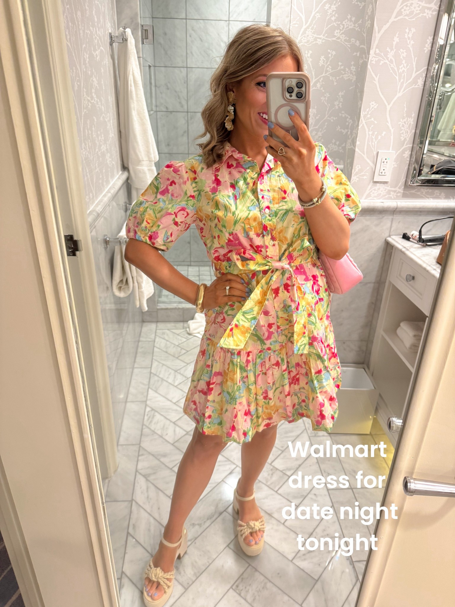 Charleston nights + the prettiest new Walmart fashion find 🌸✨ Wore this floral dress to dinner at 82 Queen and it could not have been more perfect for a spring date night. The print, the feminine silhouette, the bow waist detail… it looks so much more expensive than it is! Loving pieces like this that feel elevated but are still affordable. 🌿💗

If you’re looking for spring wedding guest dresses, vacation outfits, brunch looks, or pretty feminine dresses for date night, this one is such a good find and runs so beautifully. Walmart fashion has been SO good lately and this dress is one of those pieces I know will go fast.

#WalmartFashion #WalmartStyle #SpringDress #FloralDress #DateNightOutfit #CharlestonStyle #82QueenCharleston #AffordableFashion #SpringStyle #VacationStyle #FeminineStyle #WeddingGuestDress #SouthernStyle #OOTD #WalmartFinds

#LTKPetite #LTKootd