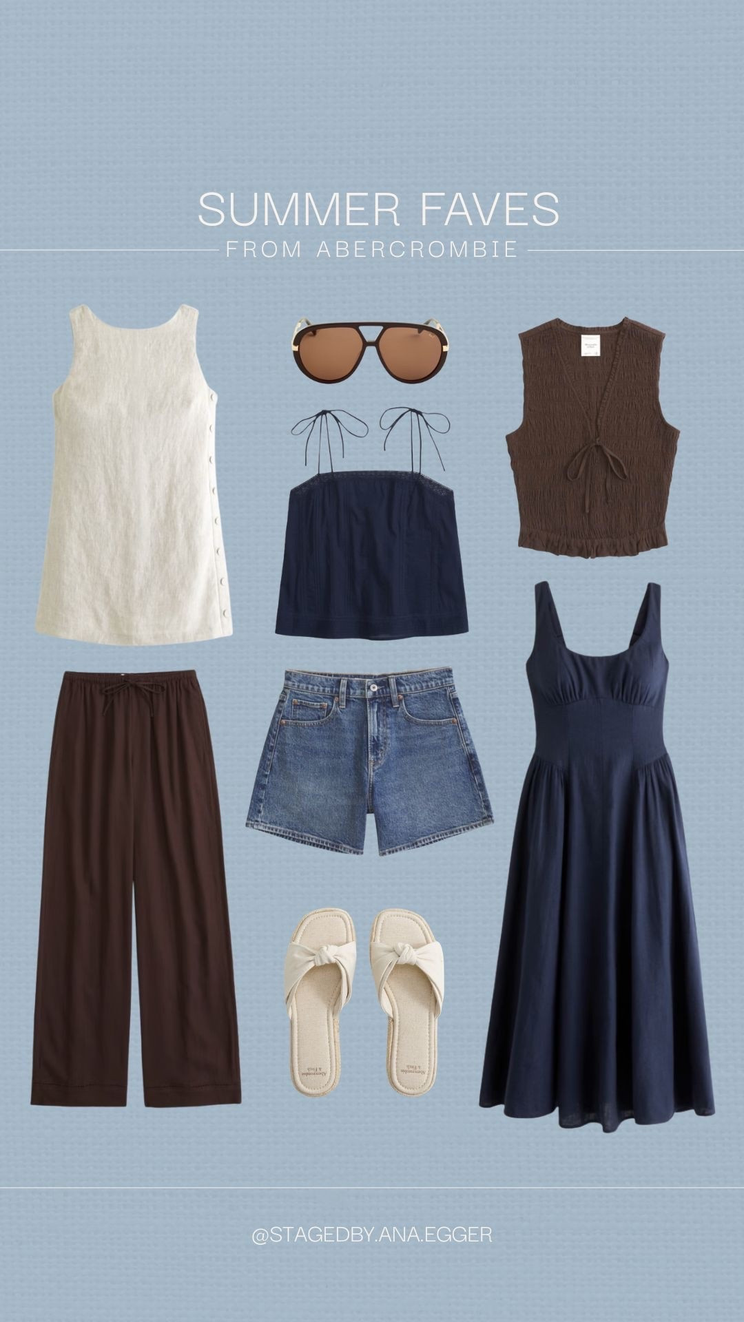 Abercrombie summer faves 🤍

#LTKSeasonal #LTKootd #LTKxAbercrombie