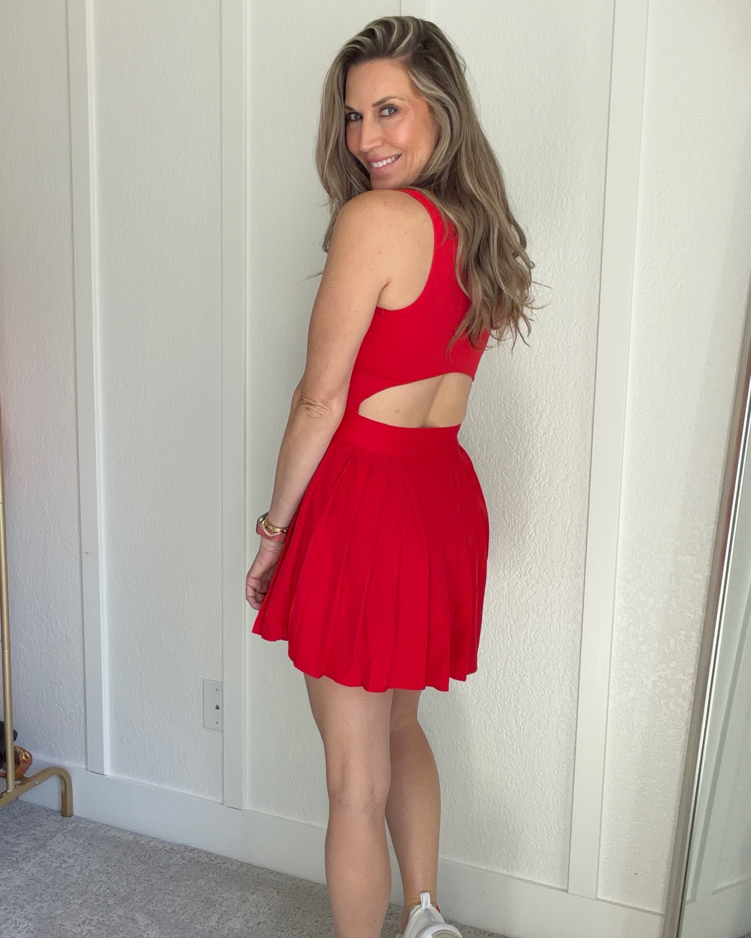 Athletic dress / golf dress with built-in shorts. The perfect sporty summer outfit — comfortable, flattering, and great for golf, tennis, workouts, or everyday athleisure wear

#LTKootd #LTKActive #LTKfitnessgoals