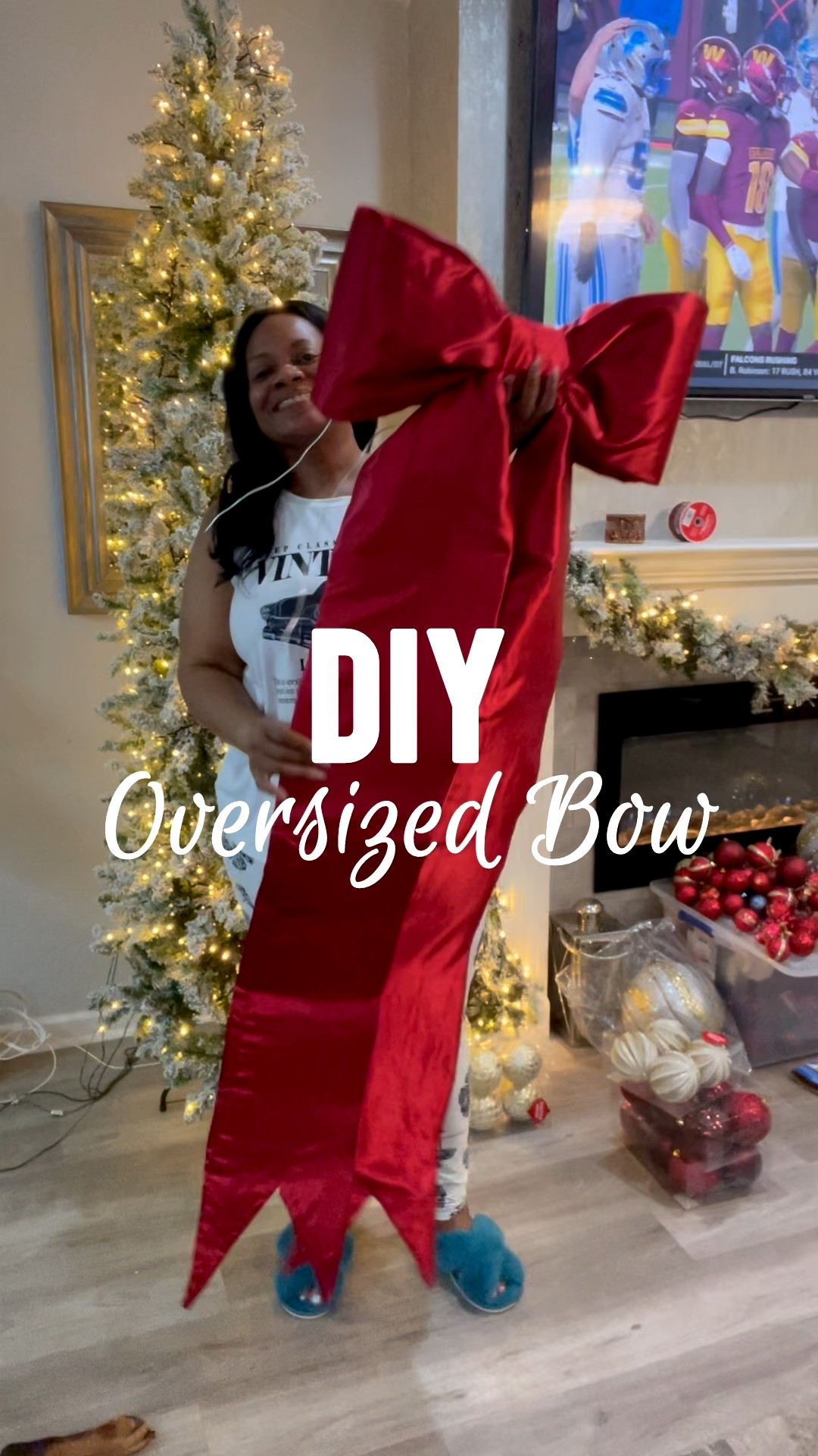 I love how these bows turned out.

#LTKHoliday #LTKHome #LTKCyberWeek