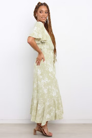 Alondra Dress - Green | Petal & Pup (US)