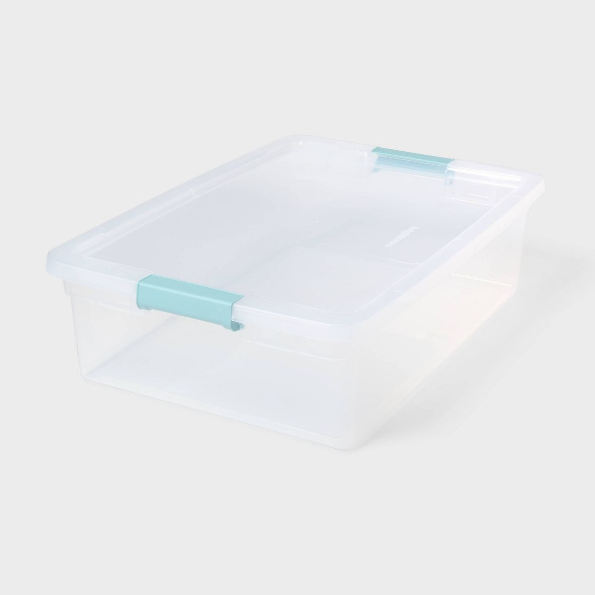 32qt Clear Storage Bin with Latches - Brightroom™ | Target