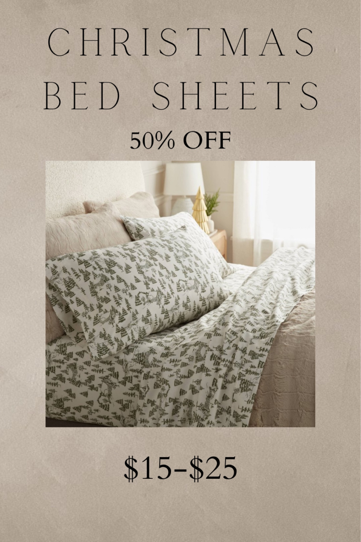 Target Christmas Sheets on Sale! 