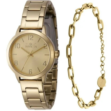 Invicta 47271 Women s Wildflower Quartz Gold Tone Dial Watch | Walmart (US)