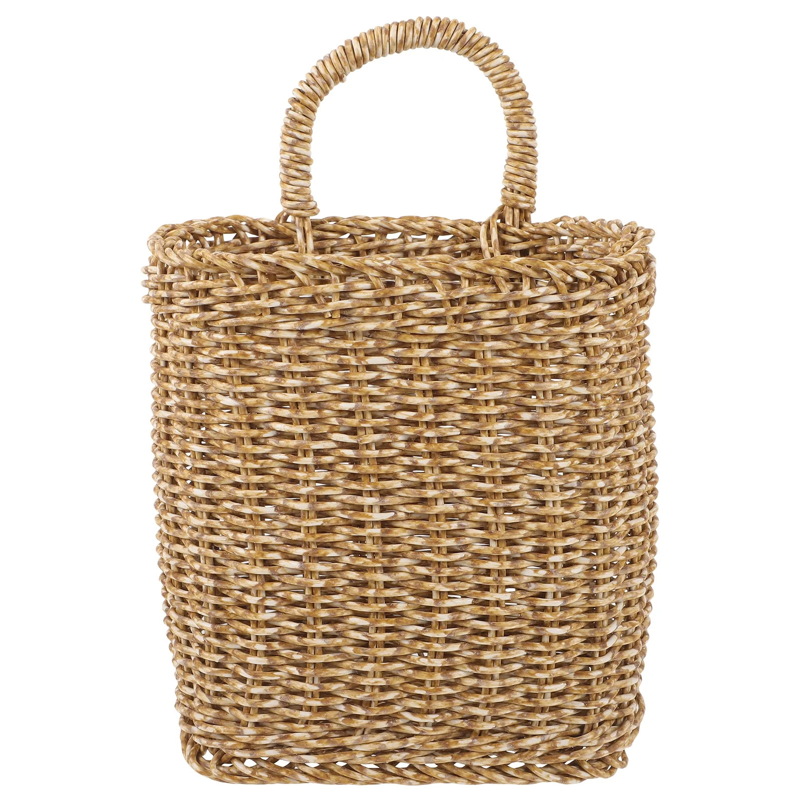 Hanging Fruit Basket Vegetable Storage Basket Wall Woven Basket for Kitchen Living Room | Walmart (US)