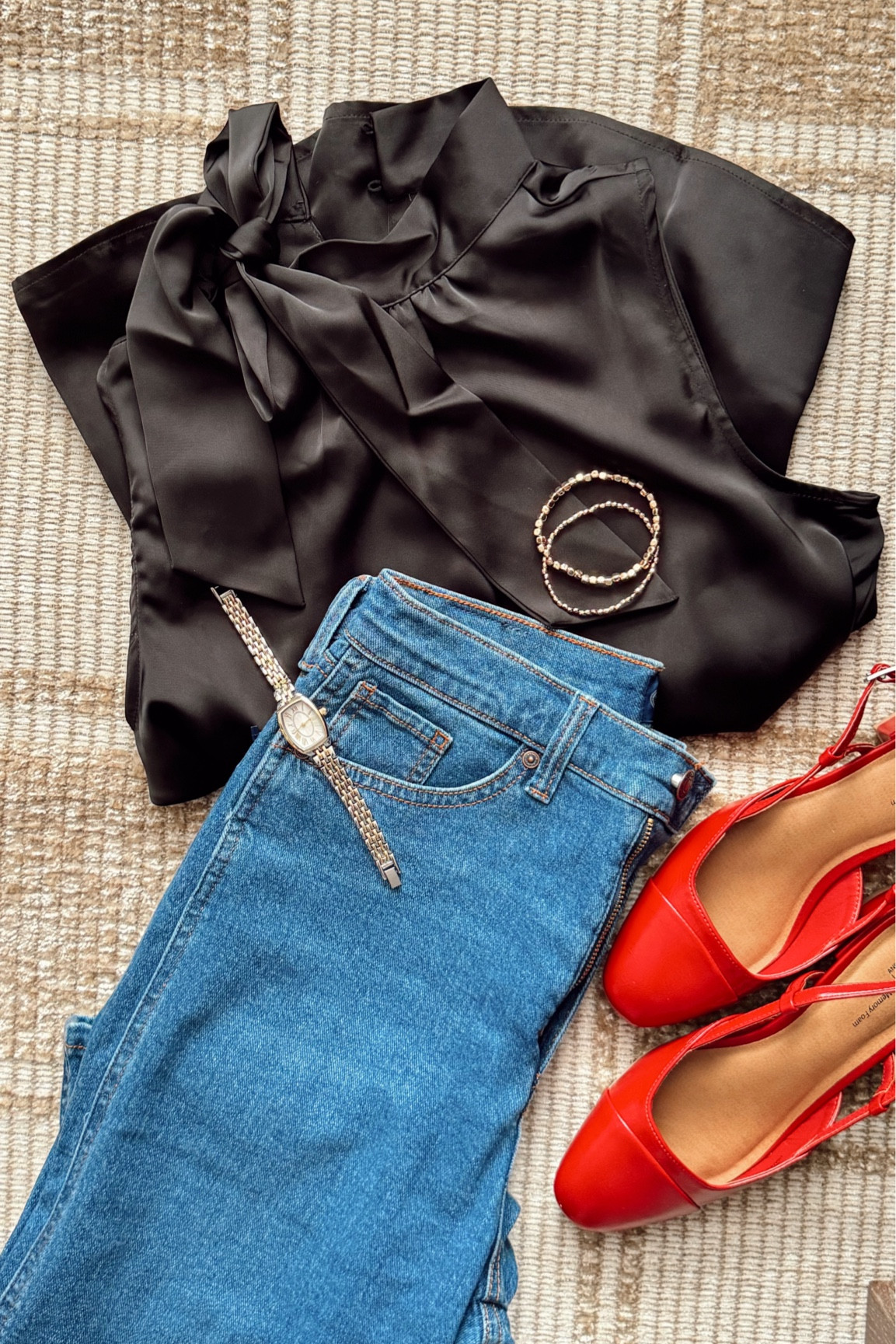 Fall Capsule Wardrobe finds from Walmart 

Denim on denim • denim skirt • denim dress • wide leg jeans • straight leg jeans • striped shirt • workwear • old money style • back to school • teacher outfit • budget friendly fashion pieces • red sling backs • office wear • black blouse • bow blouse 

#LTKBacktoSchool #LTKStyleTip #LTKWorkwear