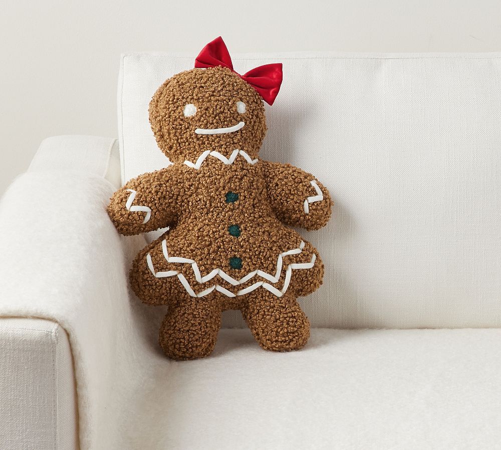 Mr. Spice Gingerbread Pillow | Pottery Barn (US)