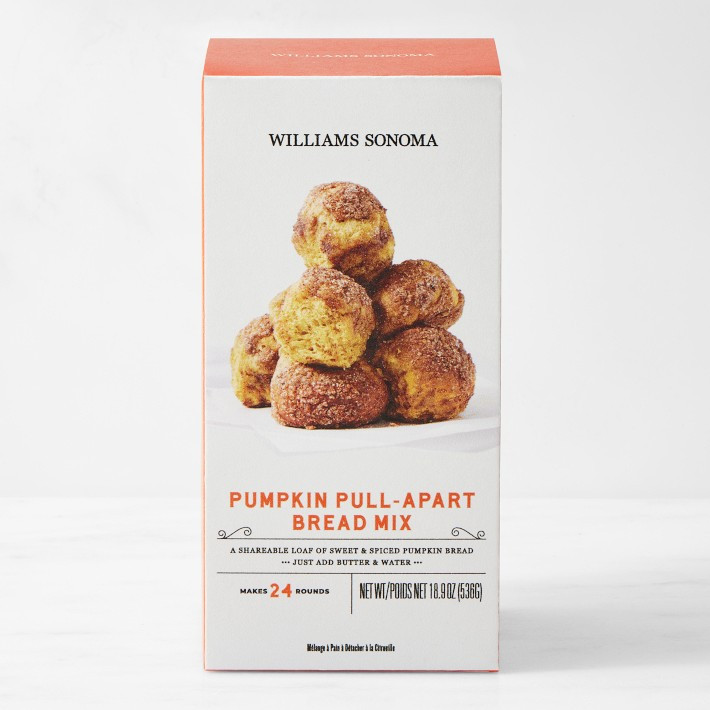 Williams Sonoma Pumpkin Pull-Apart Bread Mix   Only at Williams Sonoma       $18.95 - $37.90 | Williams-Sonoma