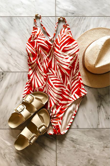 This Shade and Shore swimsuit from Target is such a good find! I wore this on our beach vacay last week and loved it! The back is super cute and I always size up in swim wear! 

#LTKstyletip #LTKSeasonal #LTKfindsunder50