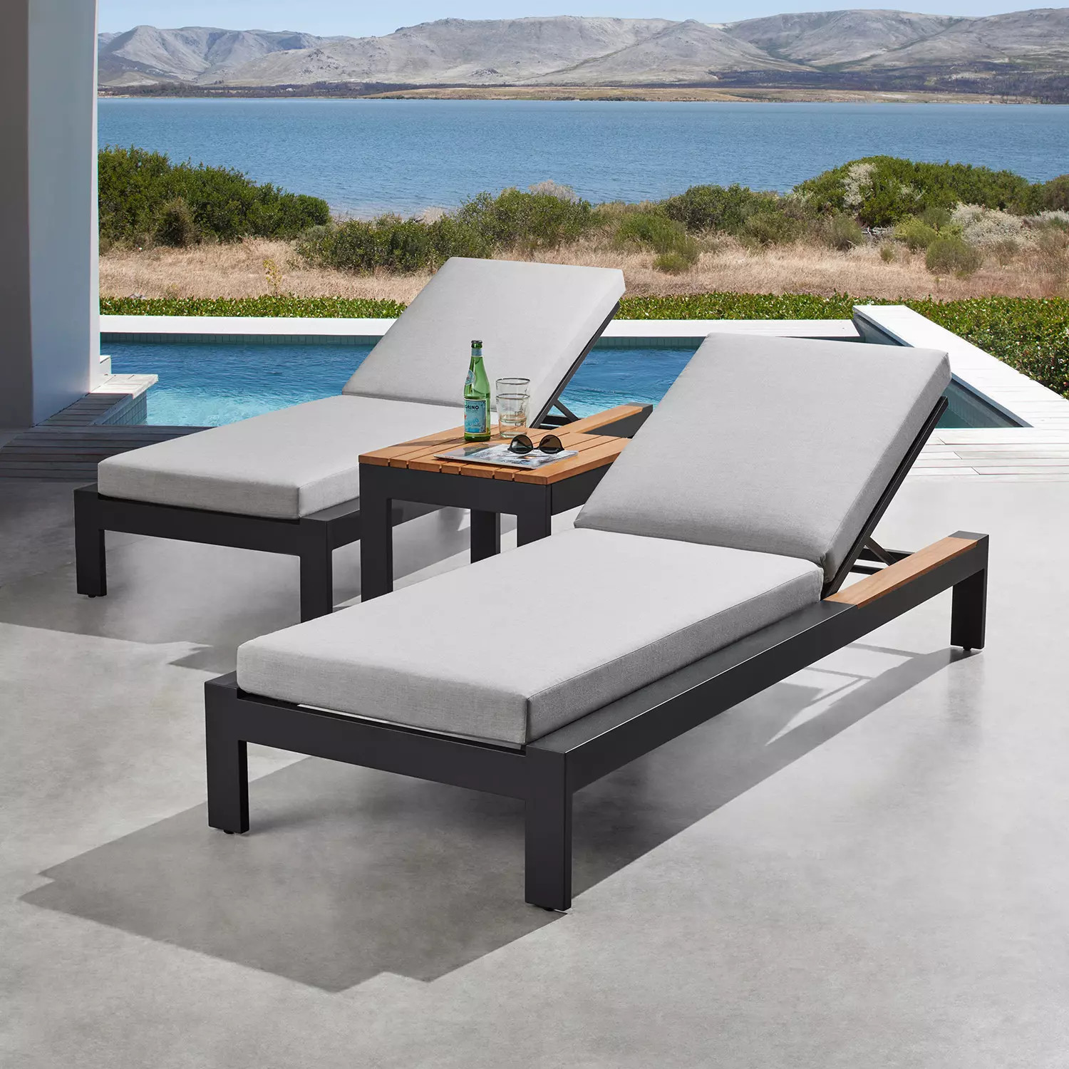 Member's Mark Vista 3-Piece Chaise Lounge Set | Sam's Club