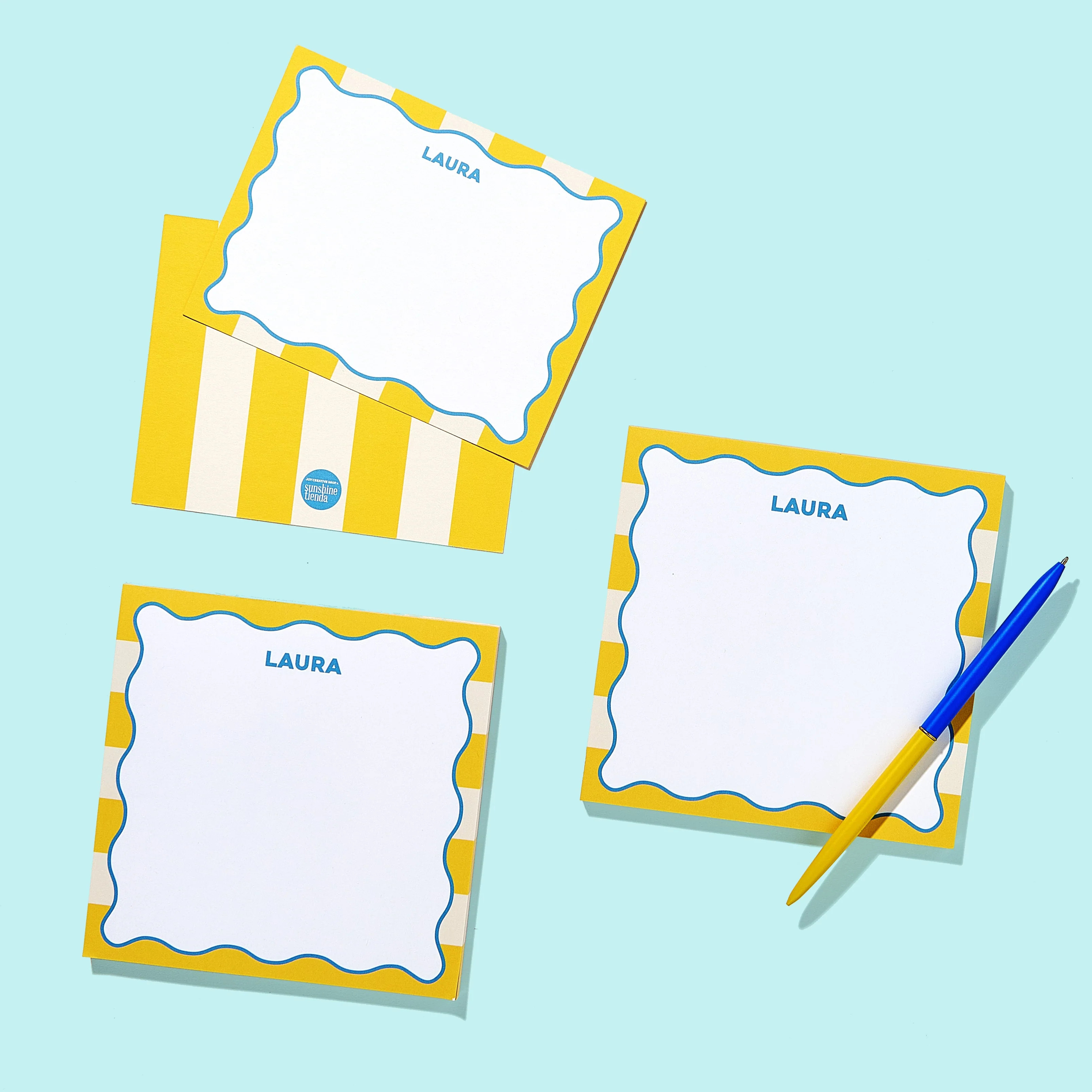 JCS x Sunshine Tienda Cabana Stripe Stationery Bundle | Joy Creative Shop