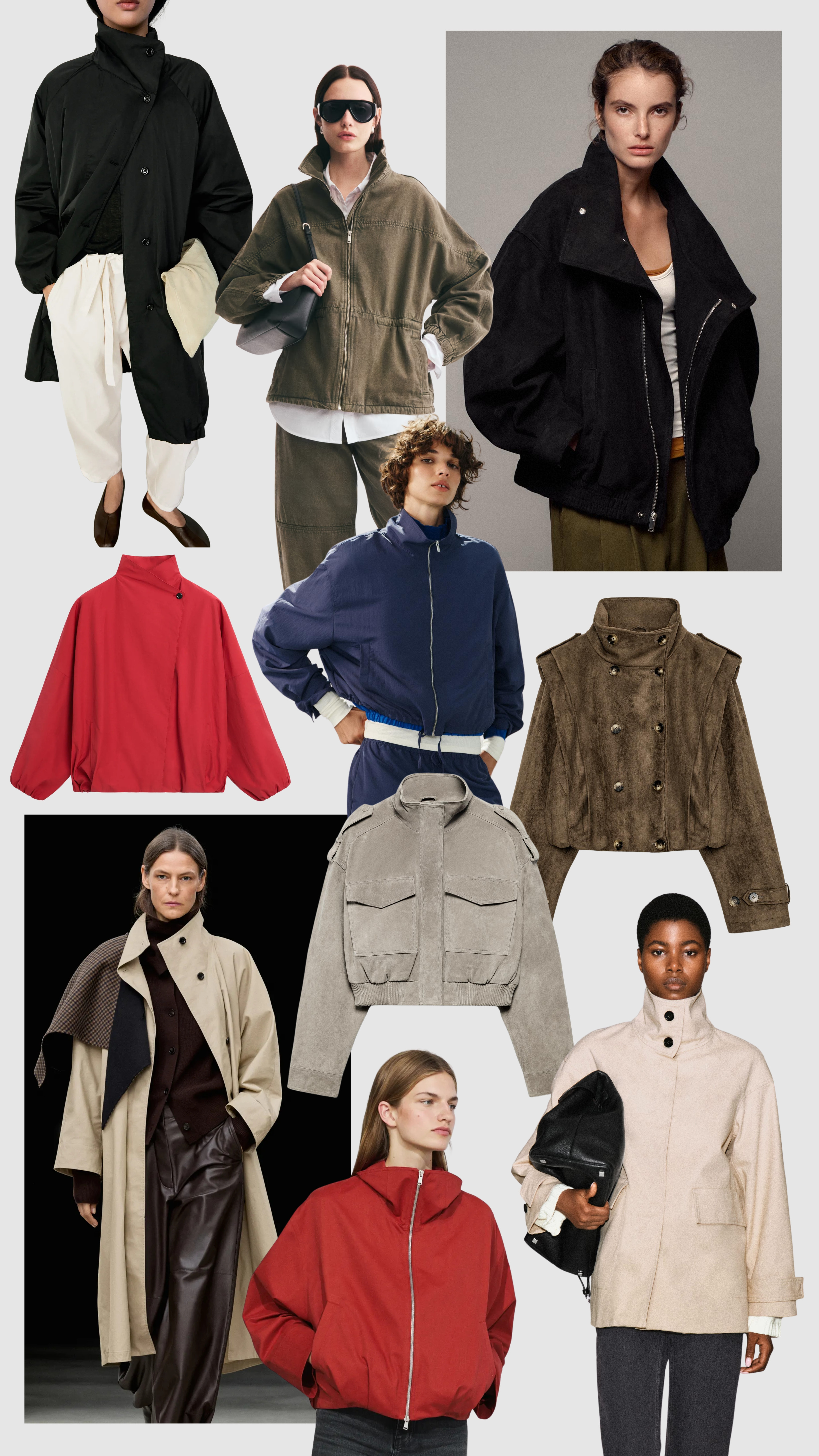 Autumn jacket inspiration

Utility jacket, suede jacket, trench coat, high neck jacket, high neck coat, bomber jacket, lightweight jacket 

 #LTKuk #LTKautumn #LTKstyletip