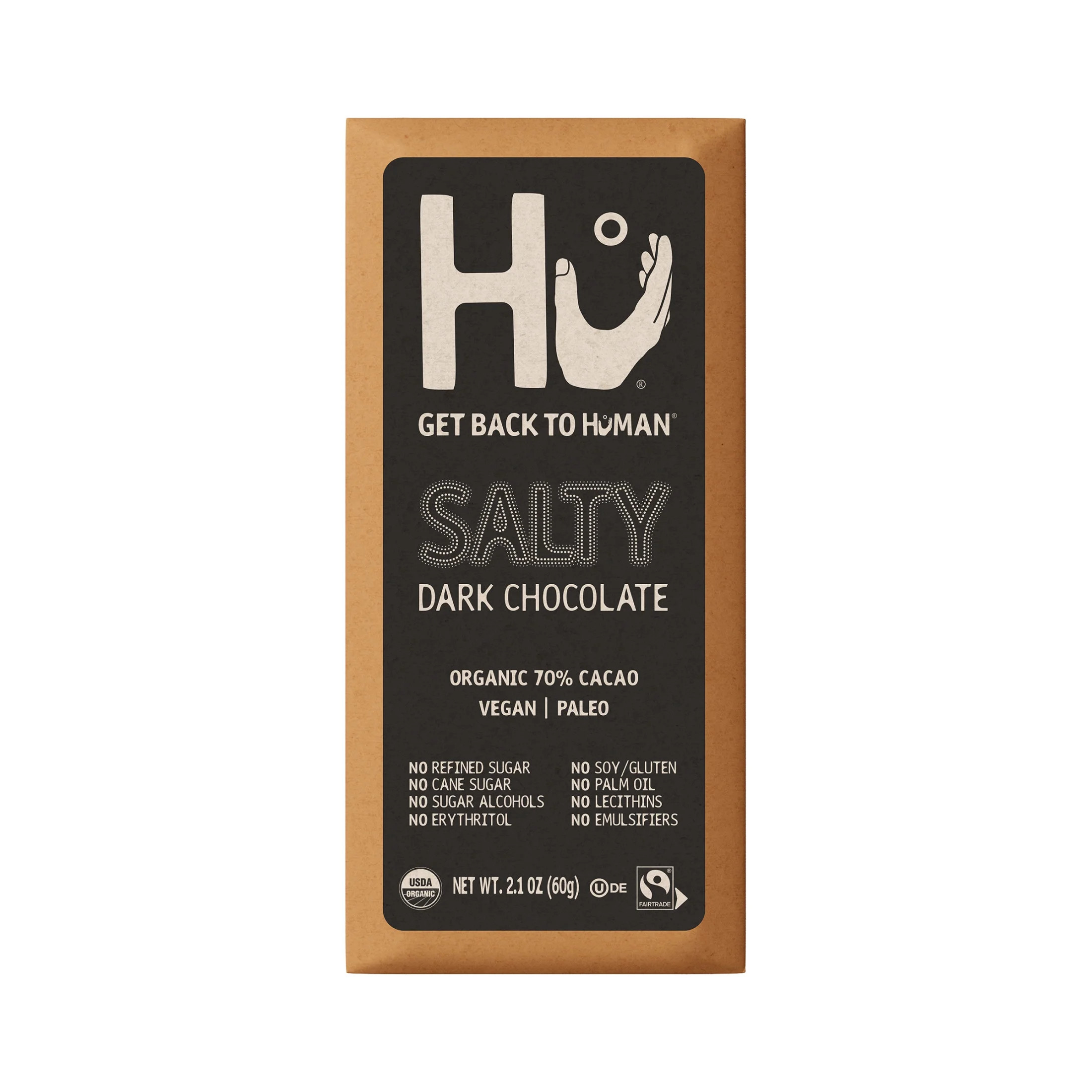 Hu Salty Dark Chocolate Bar, 2.1 Ounce Bar, 1 Count | Walmart (US)