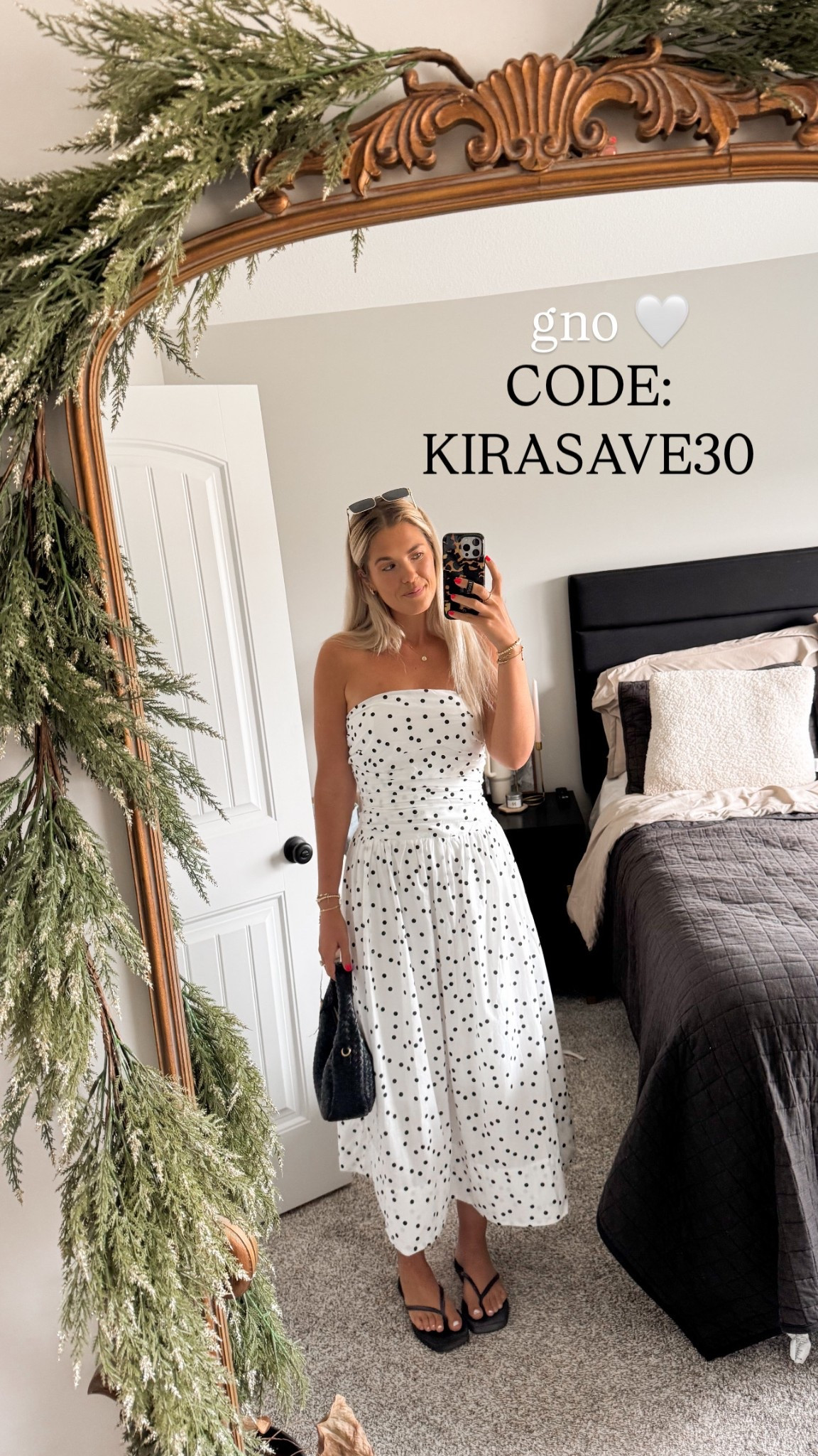 KIRASAVE30 for 30% off the dress :) 
in a small 

#LTKSummerEdit #LTKStyleTip #LTKFindsUnder50