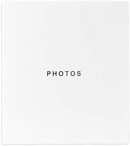 Kiera Grace Jocelyn Photo Album, 4" x 6", White | Amazon (US)