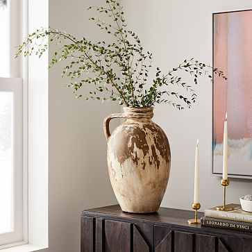 Farmhouse Antique Ivory Vase | West Elm (US)