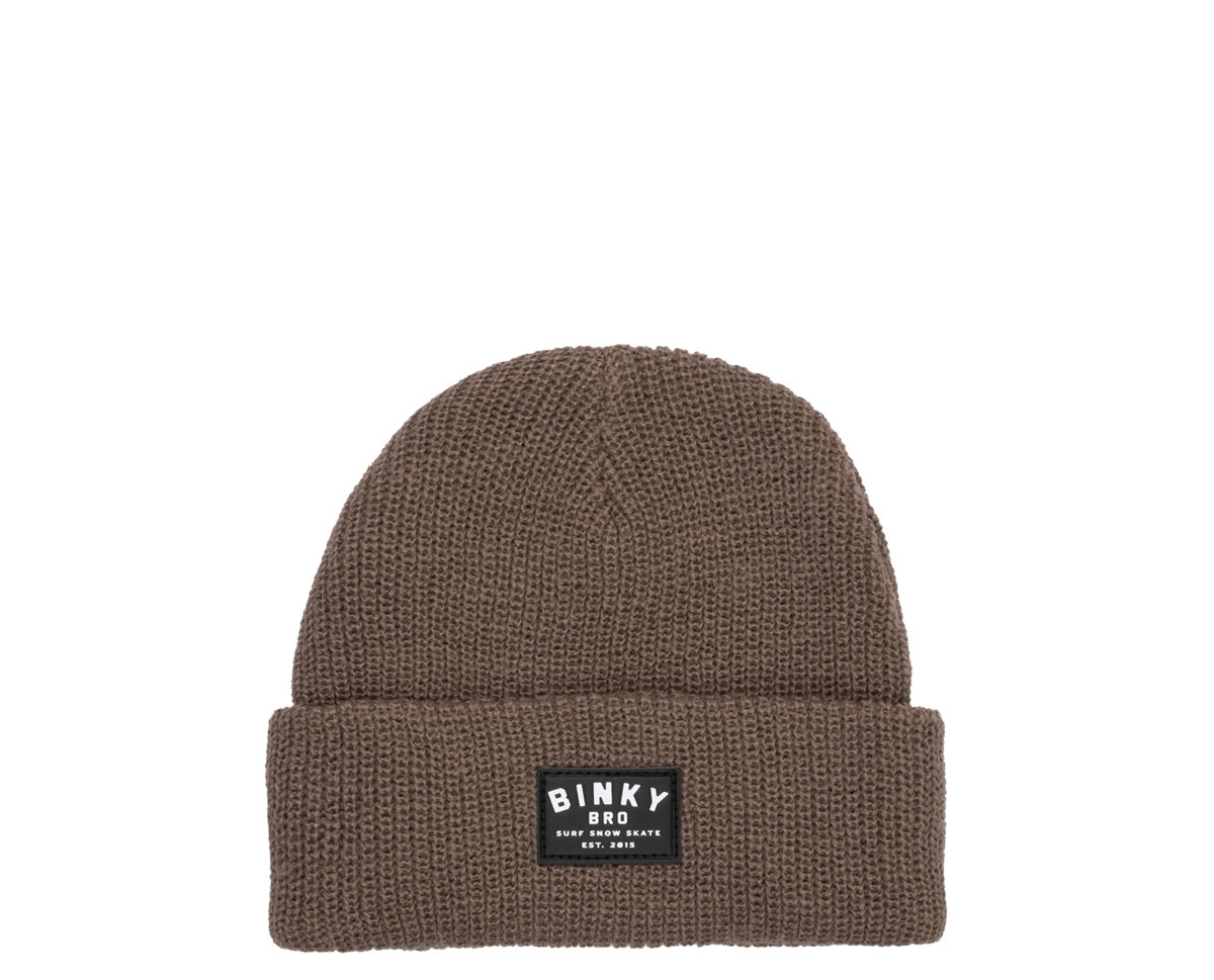 BinkyBro Boys Sereno Brown Beanie - Brown | Macy's