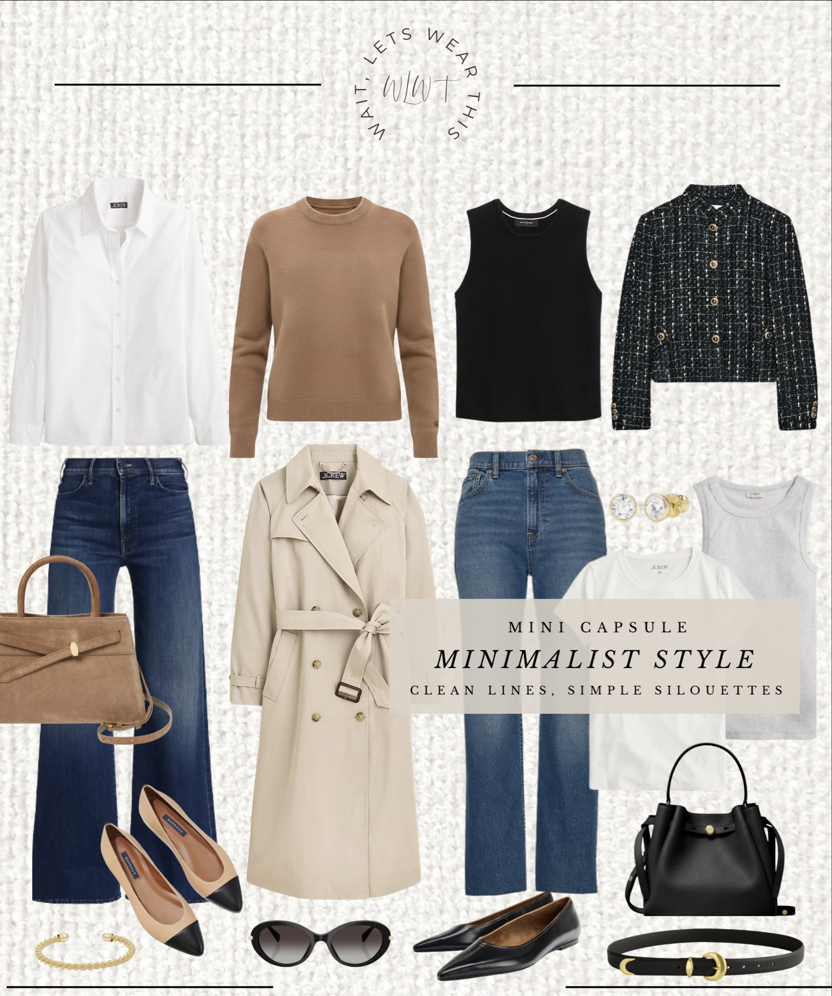 Minimalist styles⭐️ Clean lines, simple silhouettes 

#LTKSeasonal #LTKOver40 #LTKootd