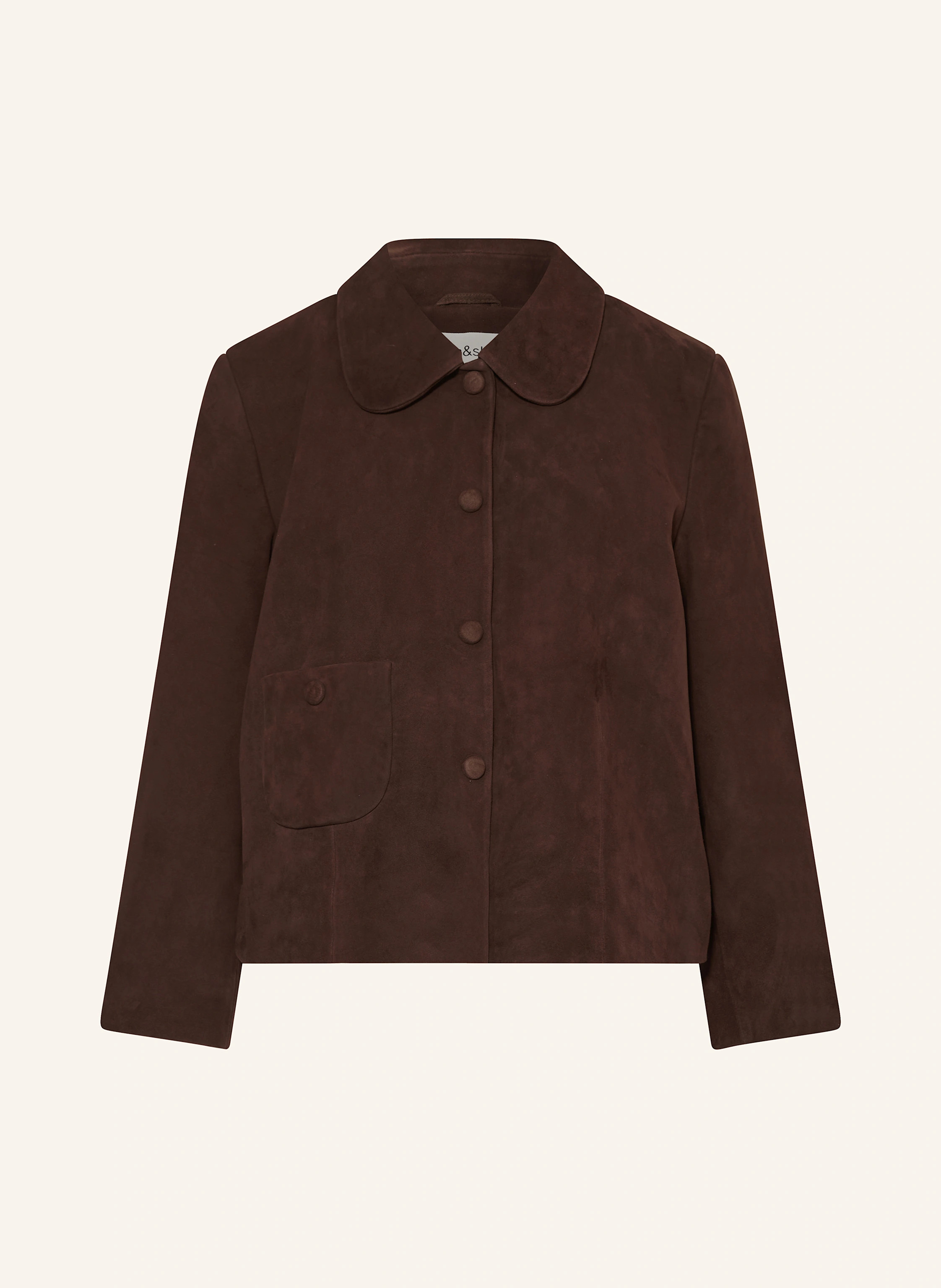 ba&sh Lederjacke MILAS in dunkelbraun | Breuninger (DACH)