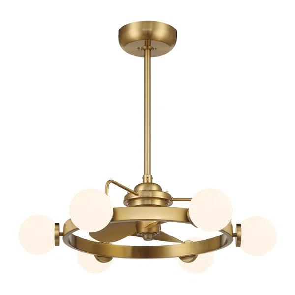 Jataveon 6-Light Fan D'Lier | Wayfair North America