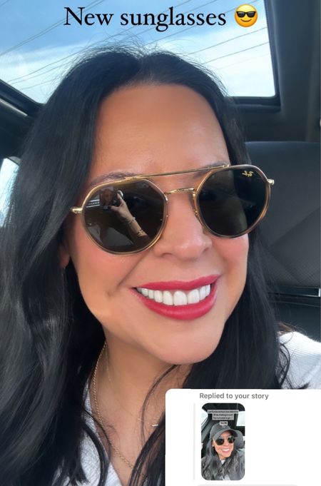 For those asking about my sunglasses, I’m linking them here. They are a new arrival and I LOVE them! They are the perfect size (not oversized, but not too small). 

#LTKover40 #LTKmidsize #LTKtravel