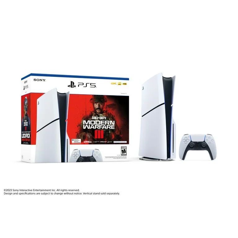 PlayStation 5 Disc Console Slim - Call of Duty Modern Warfare III Bundle | Walmart (US)