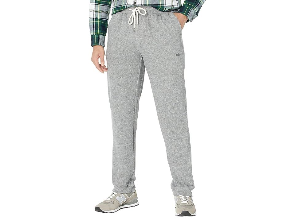 Quiksilver Essentials Terry Sweatpants (Light Grey Heather) Men's Casual Pants | Zappos
