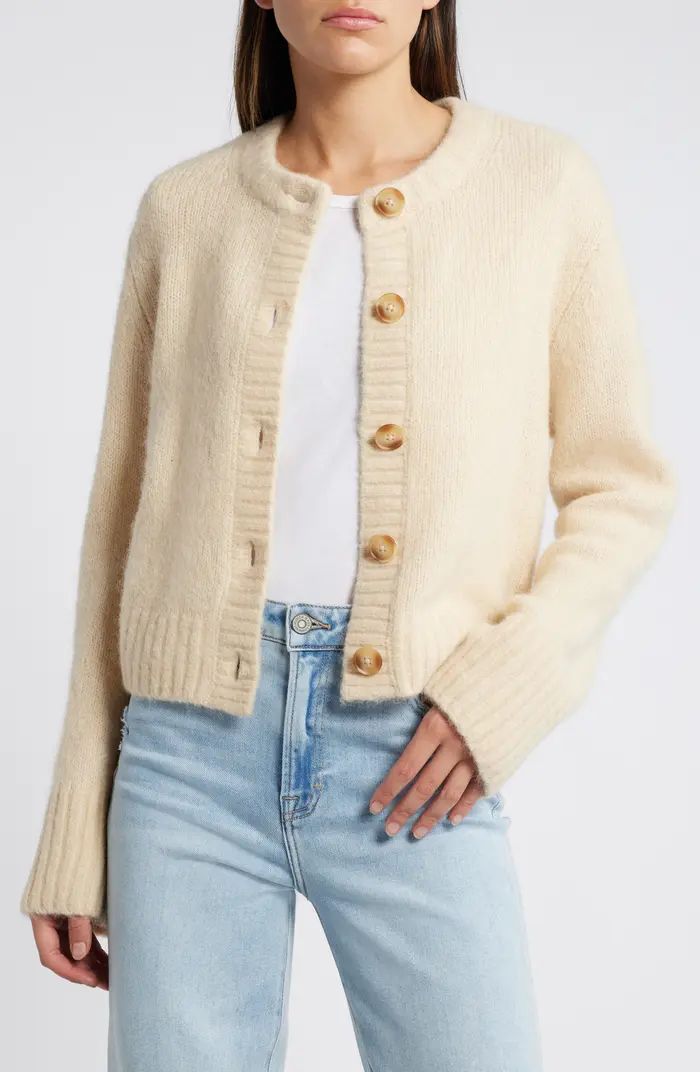 & Other Stories Wool Blend Cardigan | Nordstrom | Nordstrom