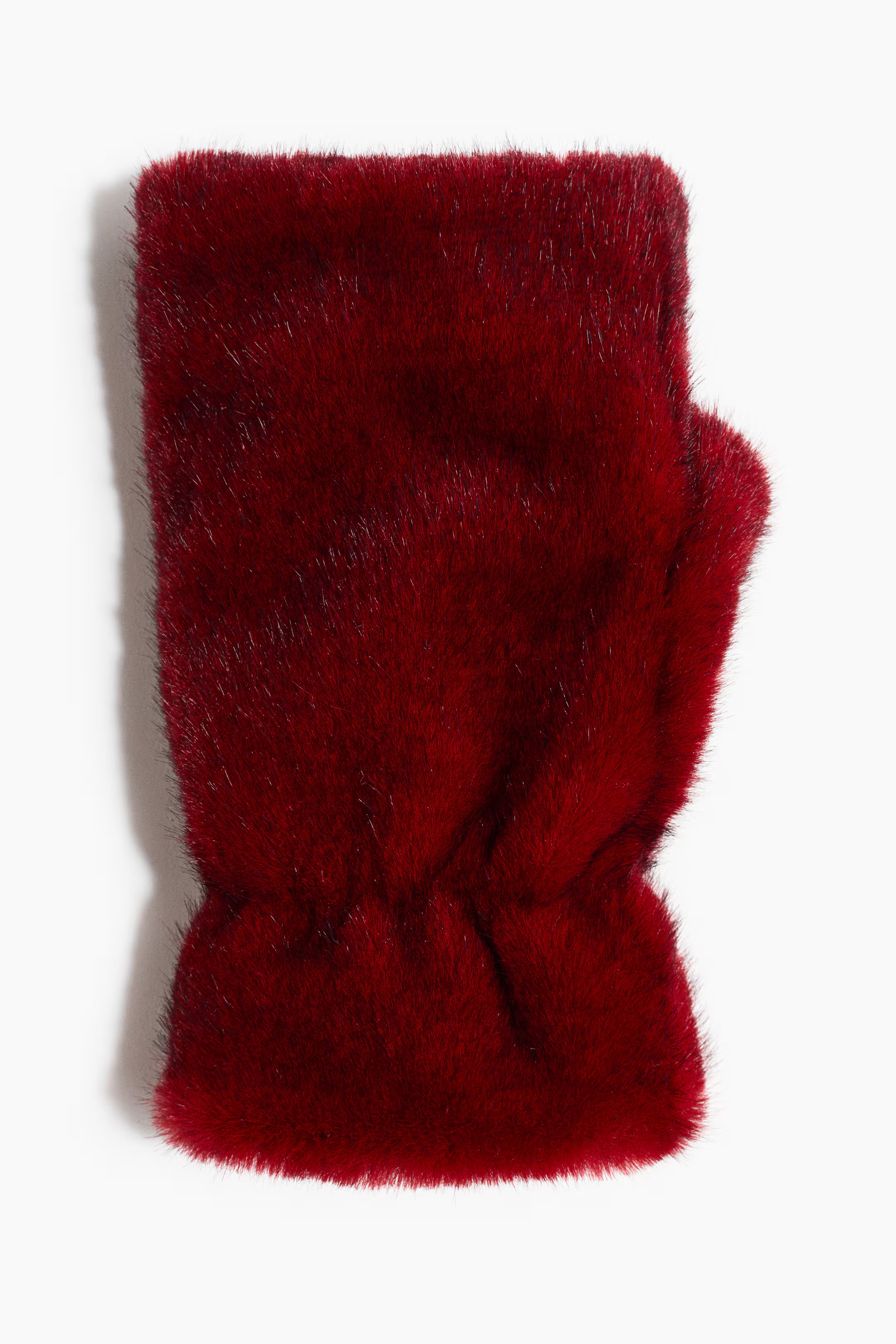 Fluffy fingerless gloves | H&M (US + CA)
