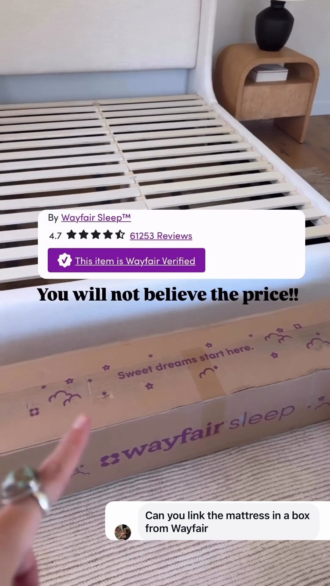 My favorite mattress in a box and you won’t believe the price! 

#LTKSaleAlert #LTKHome