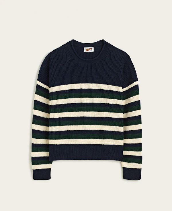 The Arden Crewneck Sweater in 100% Cotton | Madewell