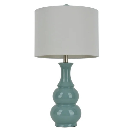 aqua table lamp
