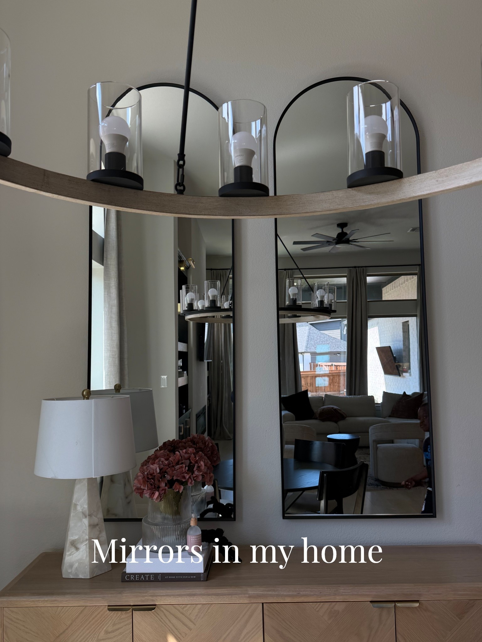 Mirrors in my home 

#LTKHome
