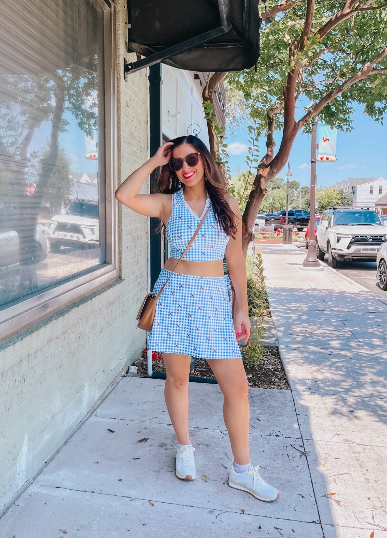 Super cute workout athletic set from Target 🎯 Cute set for weekend errands too. This gingham set runs a size small so size up if needed.

#LTKootd #LTKTravel #LTKfitnessgoals