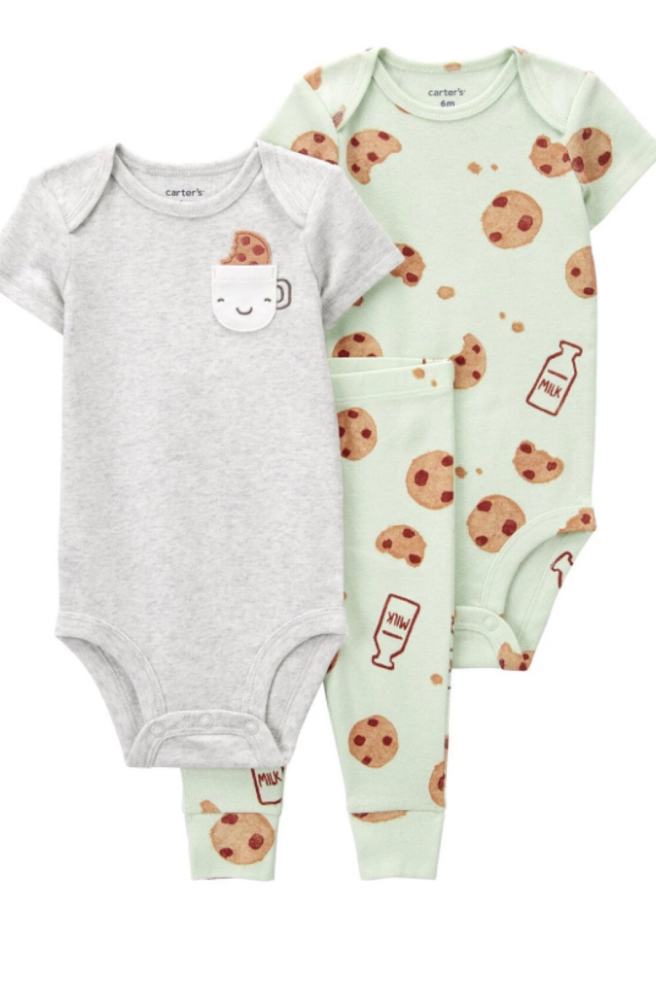baby milk and cookies outfit set, baby outfit set, cookie onesie 

#LTKHoliday #LTKBaby #LTKSaleAlert