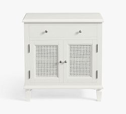 Sausalito Cane Cabinet Nightstand (28") | Pottery Barn (US)