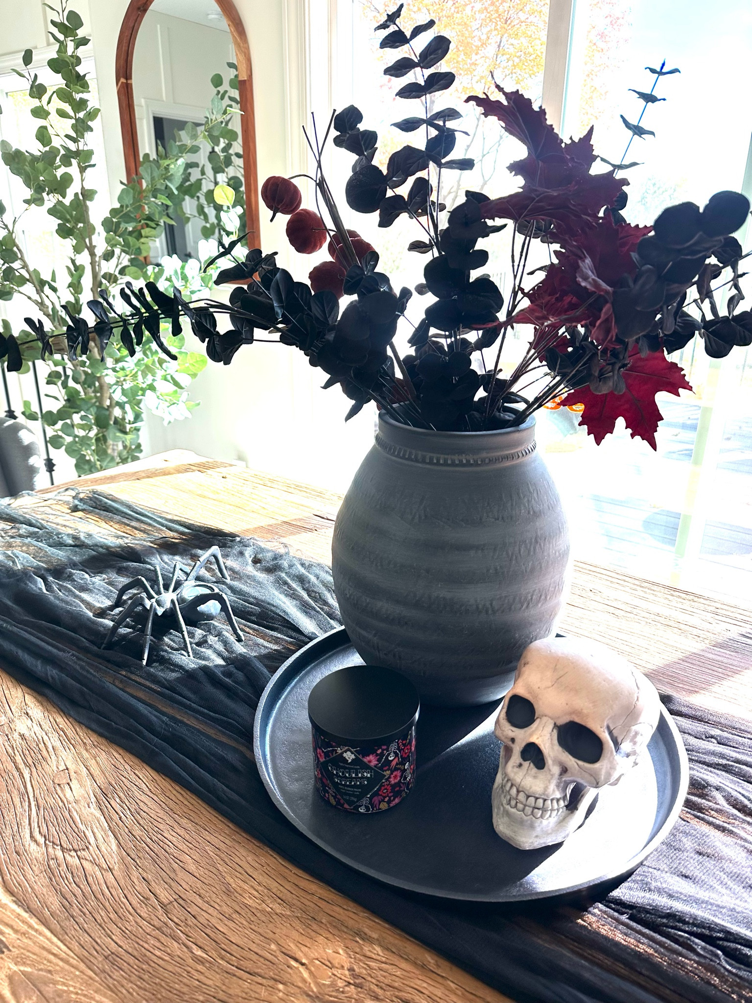 One of my favorite trays for home styling now comes in black! Perfect for Halloween decor! 

#halloween #homedecor #seasonaldecor #skeletondecor #mapleleaf

#LTKHome #LTKHoliday #LTKHalloween