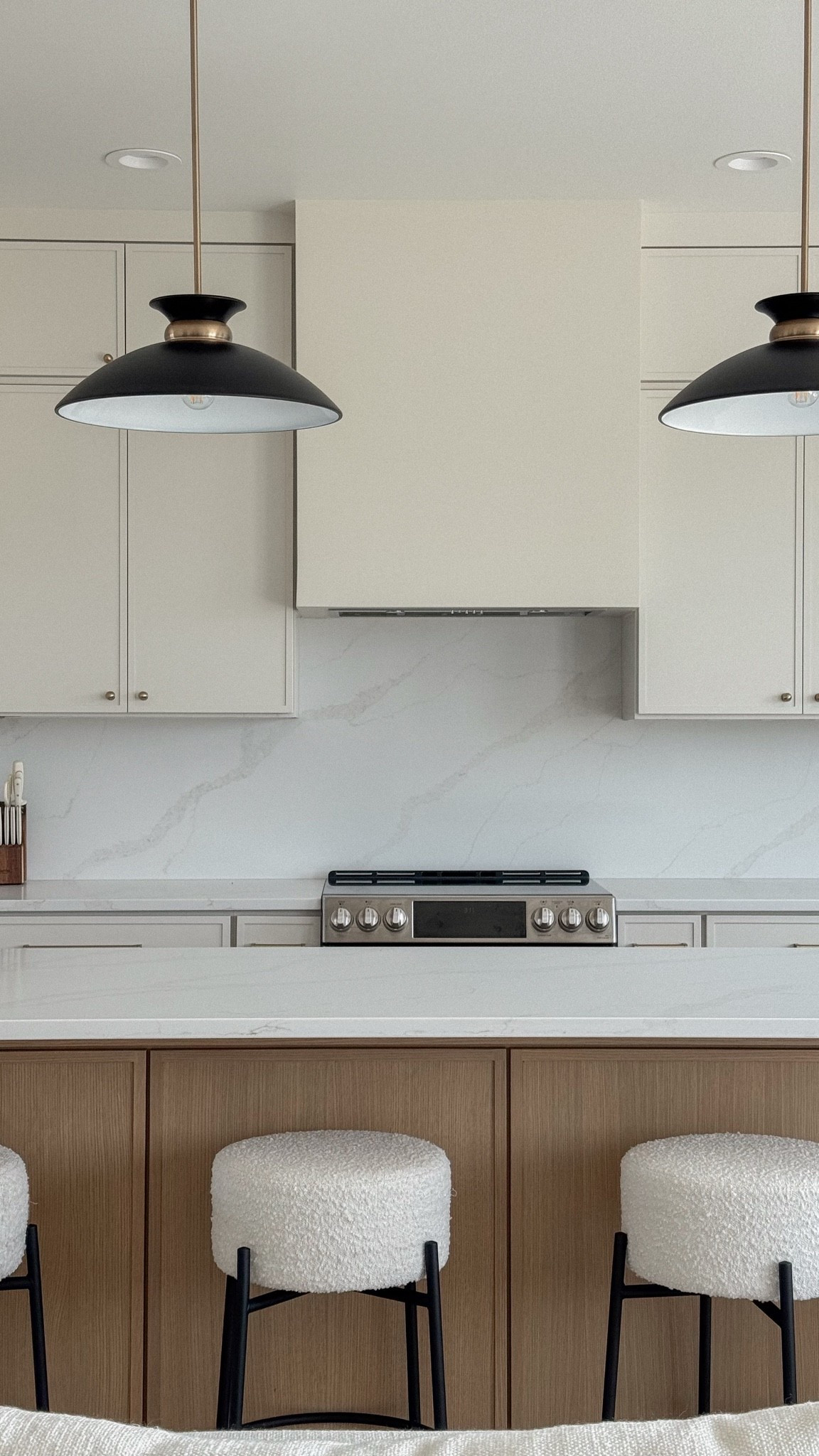 Modern + minimal kitchen links! Our countertops are Elysio Quartz. Upper cabinets are SW Shoji White

#LTKHome