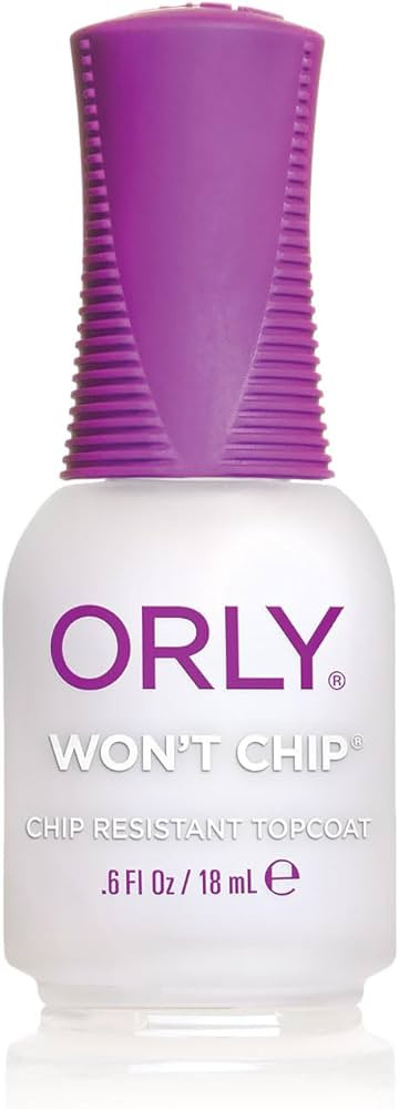 Orly Top Nail Coat, Won't Chip, 0.6 Ounce | Amazon (US)
