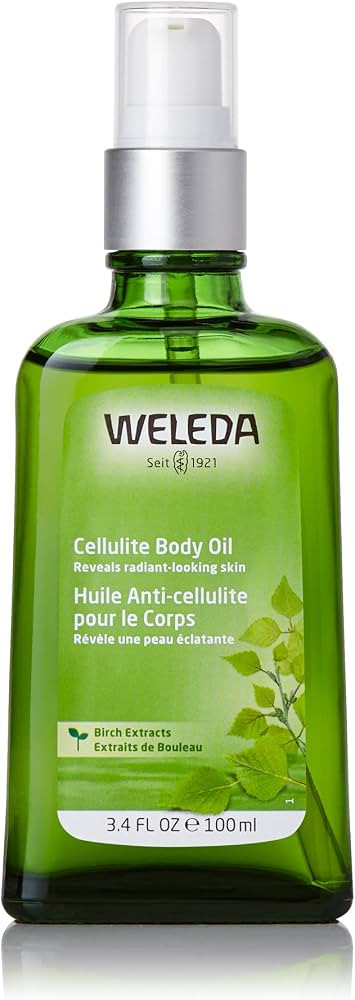 Weleda Birch Cellulite Body Oil 3.4 Fluid Ounce, Plant-Rich Oil with Birch, Rosemary and Jojoba | Amazon (US)