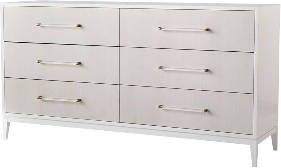 Universal Furniture Miranda Kerr Brentwood Wood Dresser in White | Amazon (US)